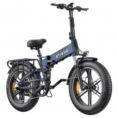 Bicicleta eléctrica plegable ENGWE ENGINE Pro 2.0 (nueva versión) 750W (pico de 1000W) 52V 16Ah Azul