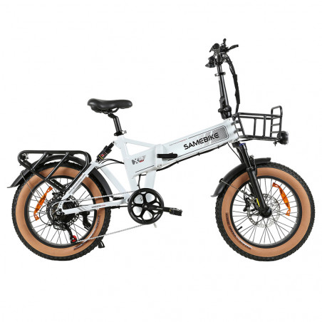 Bicicleta eléctrica SAMEBIKE XWLX09-II 1000W/15Ah Blanco