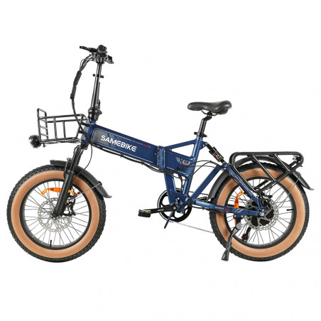 Bicicleta electrica SAMEBIKE XWLX09-II 1000W/15Ah Albastru