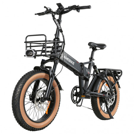 Elcykel SAMEBIKE XWLX09-II 1000W/15Ah Sort