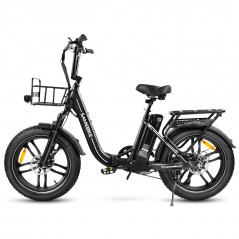 Bicicleta Eléctrica SAMEBIKE C05 PRO 500W/13Ah Negra