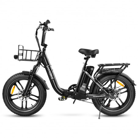 Ηλεκτρικό ποδήλατο SAMEBIKE C05 PRO 500W/13Ah Μαύρο