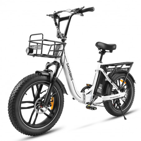 Electric Bike SAMEBIKE C05 PRO 500W/13Ah White