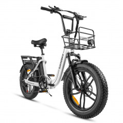 Elektrische fiets SAMEBIKE C05 PRO 500W/13Ah Wit