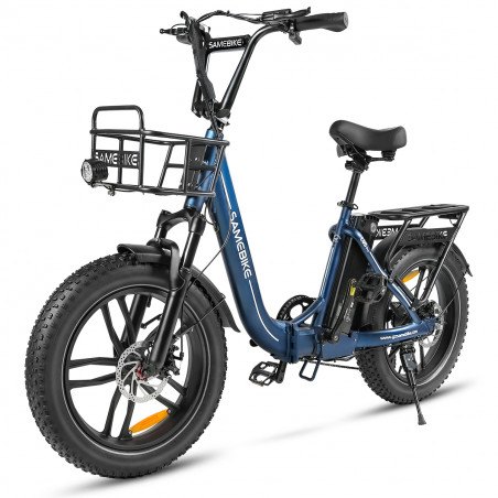 Elektrische fiets SAMEBIKE C05 PRO 500W/13Ah Blauw