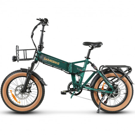 Bicicleta Electrica SAMEBIKE XWLX09-II 1000W/15Ah Verde