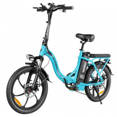 Bicicleta elétrica SAMEBIKE CY20 Lake Blue