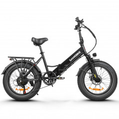 Bicicletta elettrica SAMEBIKE LOTDM200-II Nera 750W