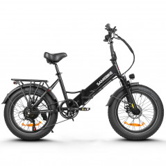 Elektromos kerékpár SAMEBIKE LOTDM200-II Fekete 750W