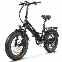 Elektrische fiets SAMEBIKE LOTDM200-II Zwart 750W