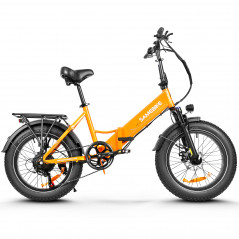 Bicicleta Eléctrica SAMEBIKE LOTDM200-II Naranja 750W