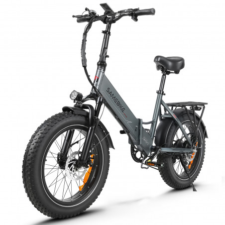 SAMEBIKE LOTDM200-II Γκρι Ηλεκτρικό ποδήλατο 750W