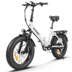 Elcykel SAMEBIKE LOTDM200-II Hvid 750W