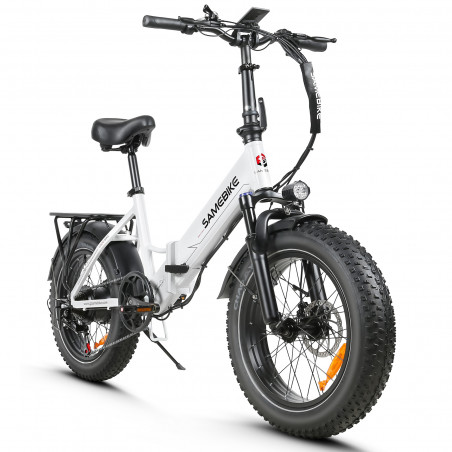Bicicleta Electrica SAMEBIKE LOTDM200-II Alb 750W