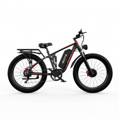 DUOTTS S26 FULL Elcykel 26 tum 50km/h 48V 20Ah 750W Dubbelmotor