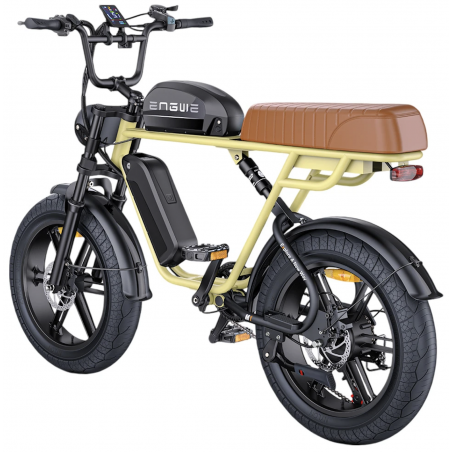 ENGWE M1 Gele elektrische fiets met 1 batterij 48V 15,6Ah 250W 65NM