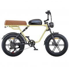 Bicicleta Eléctrica ENGWE M1 Amarilla Con 1 Batería 48V 15.6Ah 250W 65NM