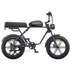 Bicicleta Eléctrica ENGWE M1 Negra Con 1 batería 48V 15.6Ah 250W 65NM