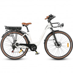 Elektrisk cykel Samebike RS-A07 Hvid 500W 35 km/t 36V 13AH