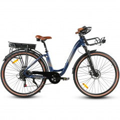 Bicicleta Elétrica Samebike RS-A07 Azul Noite 500W 35km/h 36V 13Ah