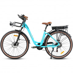 Bicicleta Elétrica Samebike RS-A07 Lago Azul 500W 35km/h 36V 13Ah