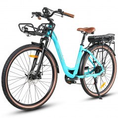 Bici elettrica Samebike RS-A07 Lake Blue 500W 35km/h 36V 13Ah