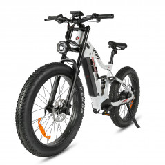 Samebike RSA08-II Electric Bike White 1000W 45km/h 48V 17Ah