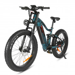 Bicicleta eléctrica Samebike RSA08-II Azul 1000W 45km/h 48V 17Ah