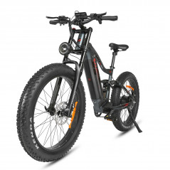 Bicicleta Elétrica Samebike RSA08-II Cinza 1000W 45km/h 48V 17Ah