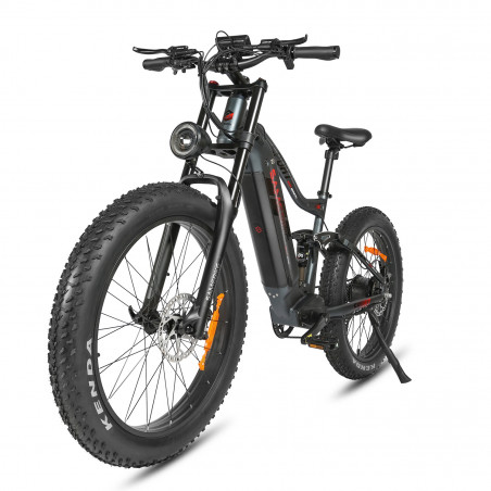 Bicicletta elettrica Samebike RSA08-II grigia 1000 W 45 km/h 48 V 17 Ah