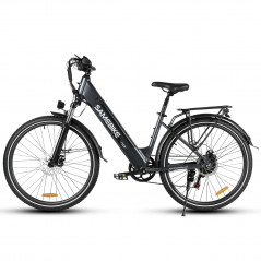 Samebike RS-A01 Pro elektromos kerékpár szürke 500W 36V 15Ah