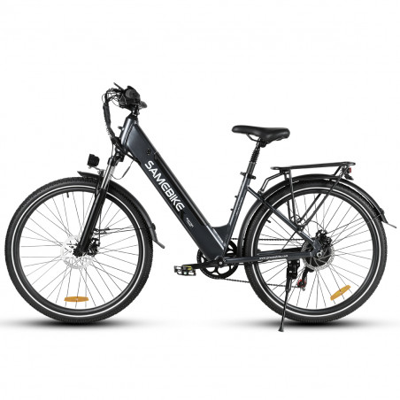 Bici elettrica Samebike RS-A01 Pro Grigia 500W 36V 15Ah