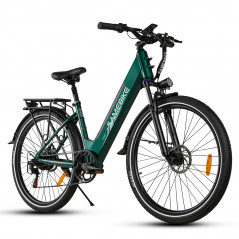 Bicicleta eléctrica Samebike RS-A01 Pro Verde 500W 36V 15Ah