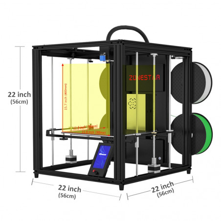 3D εκτυπωτή με 4 εξωθητές Zonestar Z9V5MK6