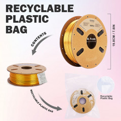 Bicolor silk filament Eryone plans 5 kg