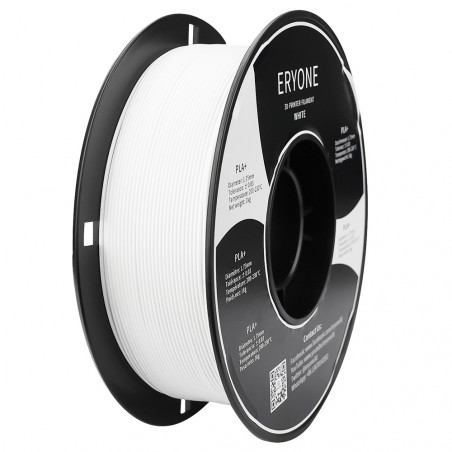 Weißes Filament Eryone PLA+ 1 kg