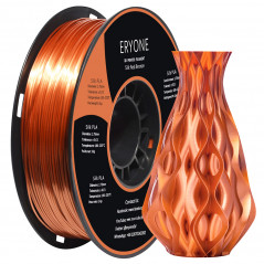 Jedwabny filament Eryone Pla 1kg - Czerwona miedź