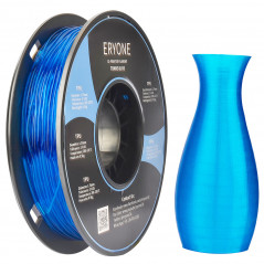 Filament TPU albastru transparent eryone 0,5 kg