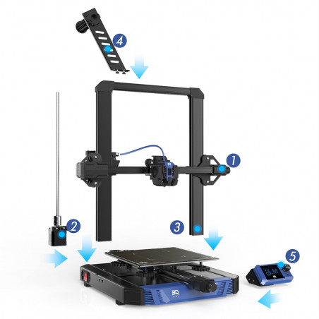 BIQU Hurakan 3D-printer