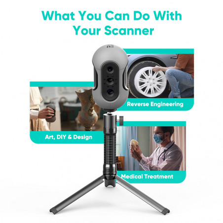 Professioneller 3D-Scanner Taupe 3DMakerPro