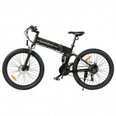 Foldable electric mountain bike Samebike LO26-II FT 900W Noir