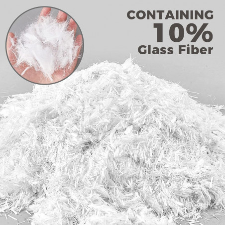 Streced ABS versterkte glasvezelvezel 1kg