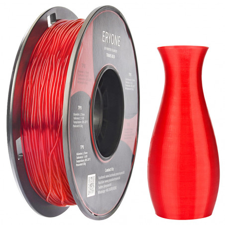 TPU szálak eryone 0,5 kg - piros