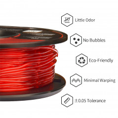 TPU szálak eryone 0,5 kg - piros