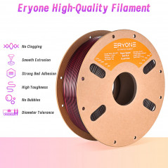 Tweespeed twee -snelheid Carolor Filament Black and Red Eryone en Red