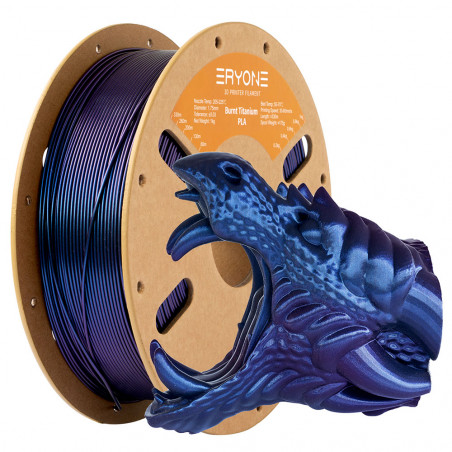 Filament pla eryone titanium verbrand blauw-paarse 1kg