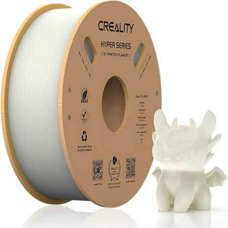 Creality K1C - 3D nyomtató Space Pi szárítóval és 6 kg Creality Hyper -pla - 2 kg fekete/fehér/szürke