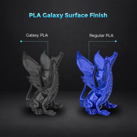 Fekete Galaxy Szilárdás 1 kg PLA flashforge