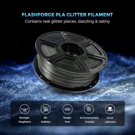 Flashforge galaxis 1 kg kék sima galaxis