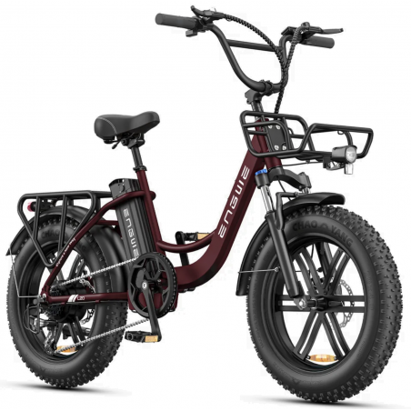 ENGWE L20 Boost rood Elektrische fiets 250W